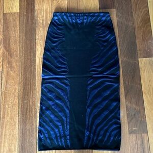 New RVN designer bandage maxi skirt sz XS